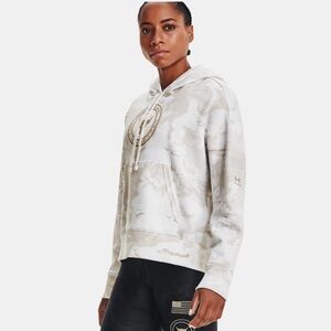 UNDER ARMOUR (RARE) Women's Project Rock Veterans Day Fleece Hoodie